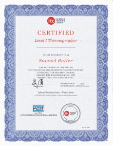 LEVEL 1 THERMOGRAPHER